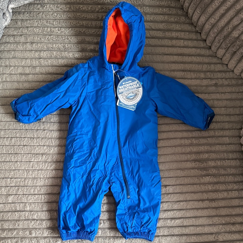 Columbia Blue Whirlbird Bunting Snowsuit